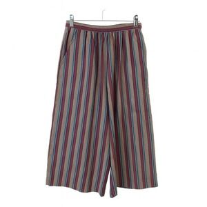 Sag Harbor Retro Striped Cropped Culotte Pants Vintage 80s Mom Style Fits US 12